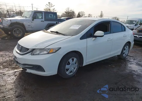2014 Honda Civic Lx z USA, uszkodzony, nr VIN 19XFB2F58EE204112